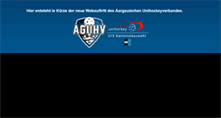 Desktop Screenshot of aguhv.ch